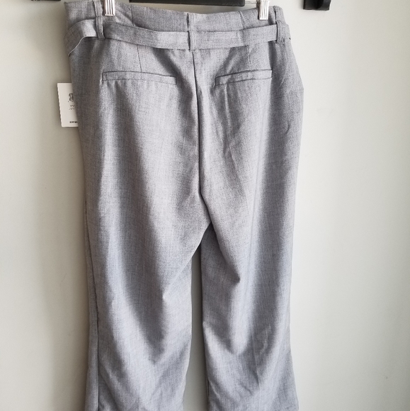 👖89+ MADISON CROPPED  GREY DRESS PANTS - Picture 3 of 5